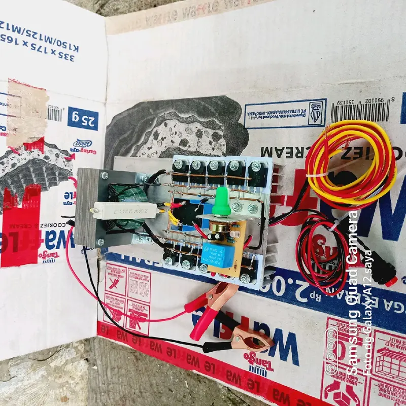 MESIN POWER INVERTER PAC 10TR+fliplop sudah teruji berkualitas 0