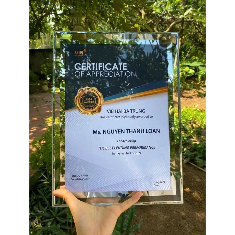 Khung Ảnh Kính Thủy Tinh Tràn Viền Để Bàn và Treo Tường - Để Ảnh -  Bẳng Khen Giấy Khen - Hỗ trợ in ảnh theo khung