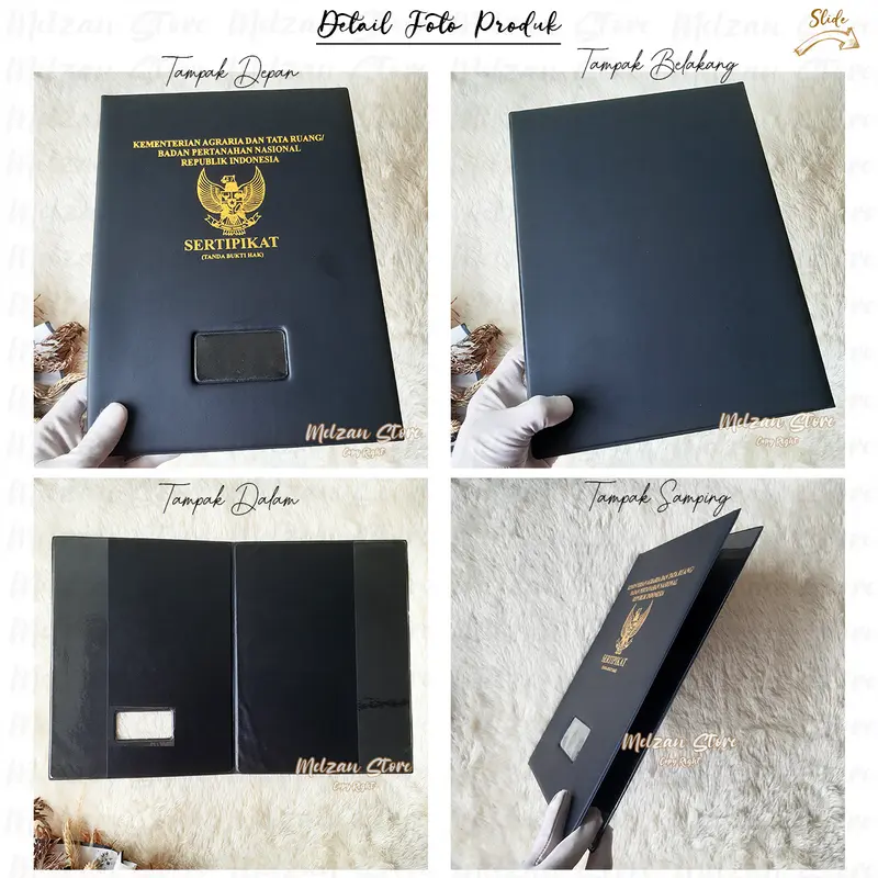 Sampul Sertipikat Tanah / Map Sertifikat Tanah / Sampul Surat Berharga 2
