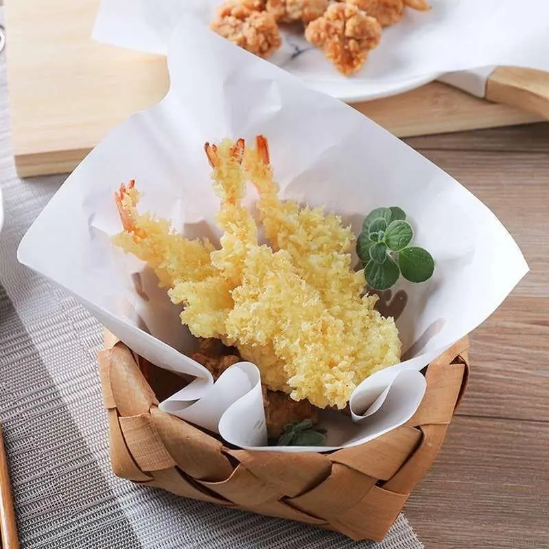 Giấy Thấm Dầu Thực Phẩm Kokusai, 240mm x 245mm (20 tờ/Gói), Thành phần từ bột giấy, An toàn, Đa năng,Thấm hút dầu mỡ cực nhanh, Thành phần từ bột giấy, Made in Japan 6