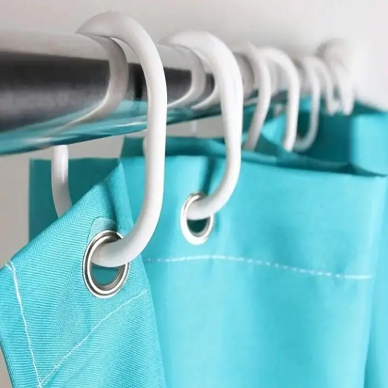 Garden Shade Hook, 12pcs Durable Curtain Hook, Multifunctional Hook for Home Garden Balcony, Home Organizer, Home Decor 0