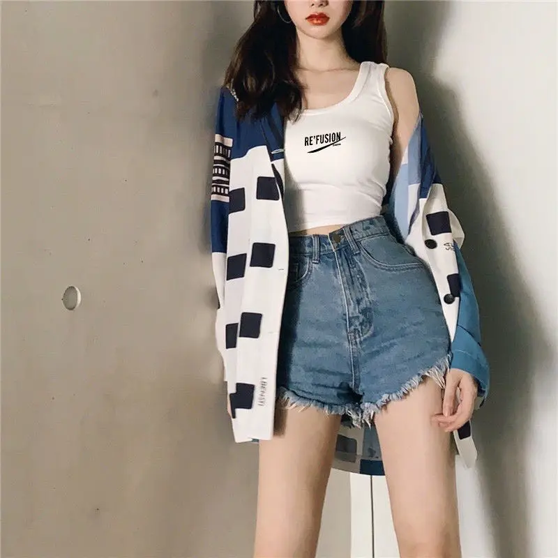 áo croptop cotton dáng ôm của nữ Mã    A4