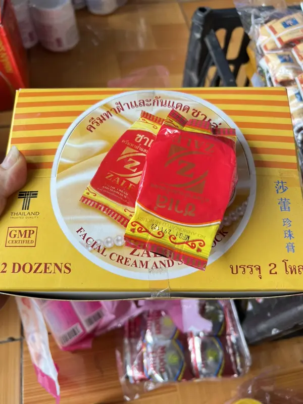 Kem Z dưỡng trắng da mặt (Kem hồng, Kem Thái, Kem đỏ) 1