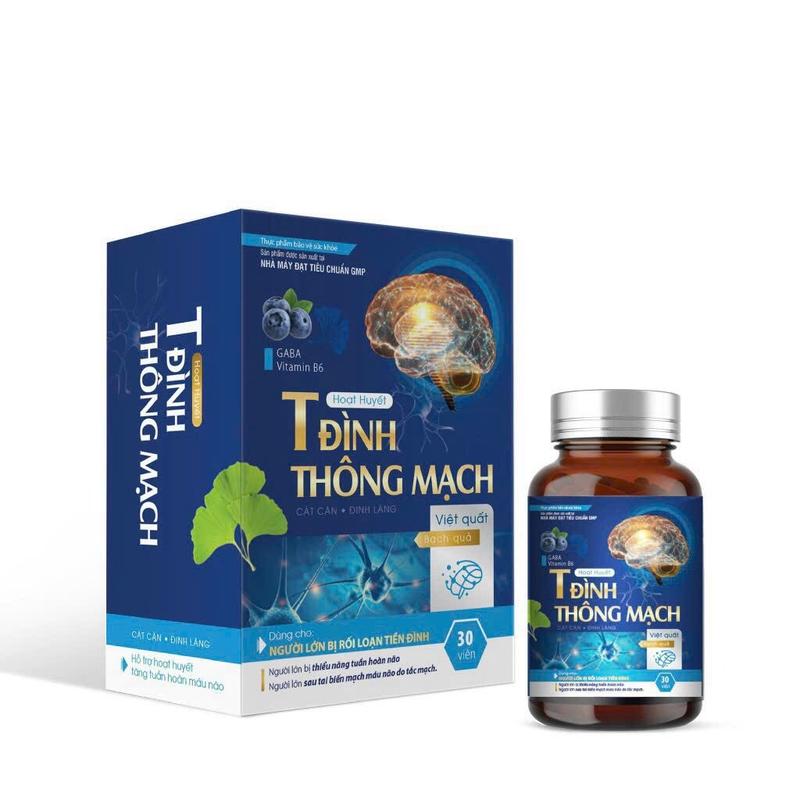 HOẠT HUYẾT TIỀN ĐÌNH THÔNG MẠCH(Hộp 30 viên , ngày 1 viên )