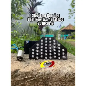 Stoplamp Running Beat New Esp Beat Eco Beat Street 2016-2019 11 mode Lampu