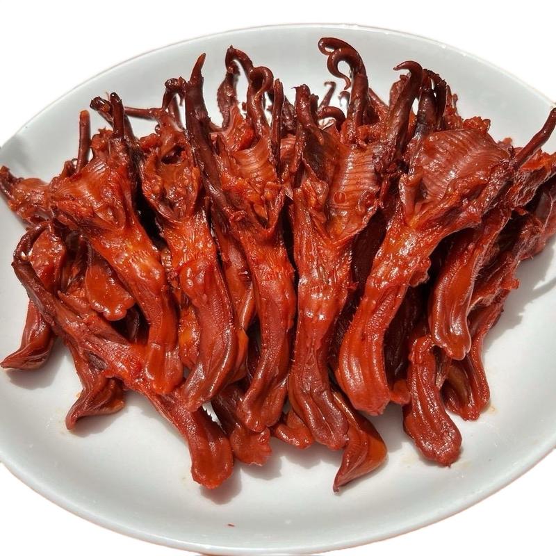  10 Lưỡi Vịt Giòn Sần Sật Thơm Ngon Tê Cay Đủ Vị   Đồ ăn vặt tê cay  hộp ăn liền -an vat tuoi tho trung quoc 