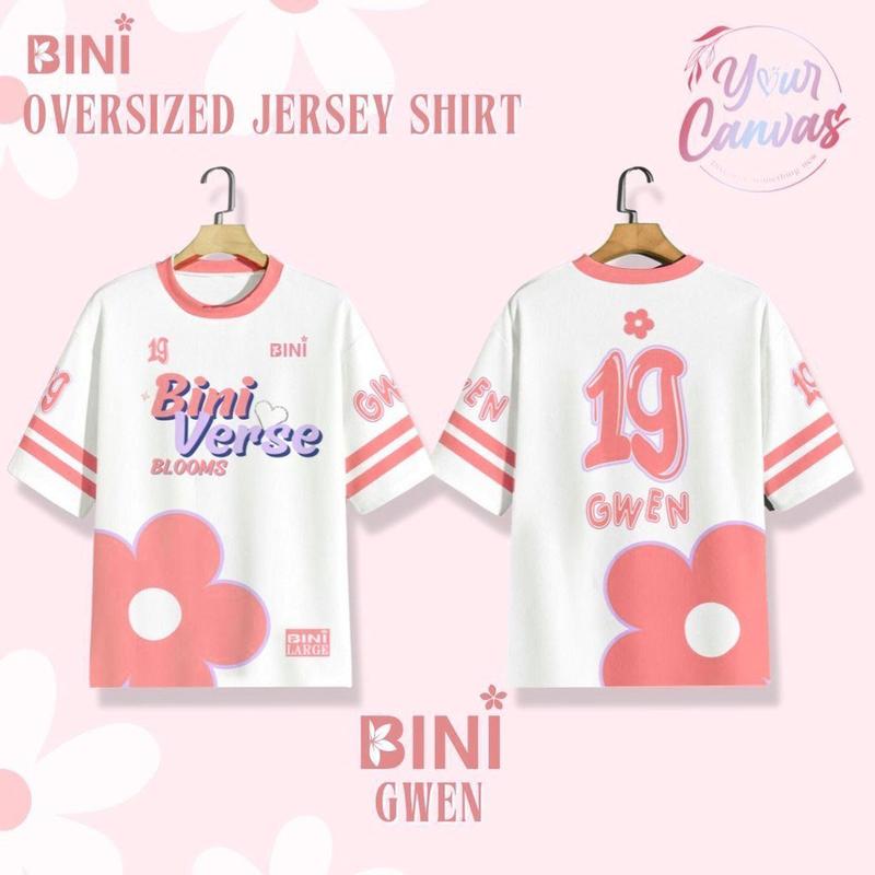 Product Introduction of [Preparation] Outdoor Sports Shirt BINI VERSE Jersey Unisex Summer Top Wide Size Sports Shirt New Design Full sublimation Print Short Sleeve Large 5