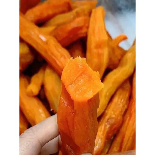 Khoai Lang Mật Tà Nung Sấy Dẻo- Không Đường- Túi 500gr Ăn Vặt