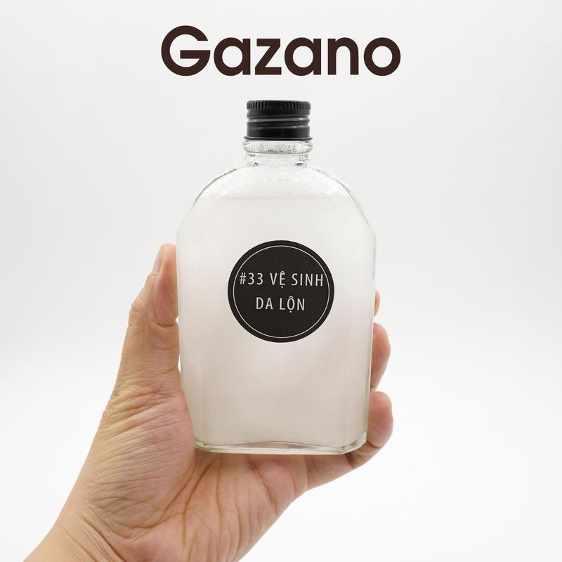 #13 Chai vệ sinh da lộn chuyên dụng GAZANO 200ml chuyên làm sạch chăm sóc giày da túi da áo da lộn