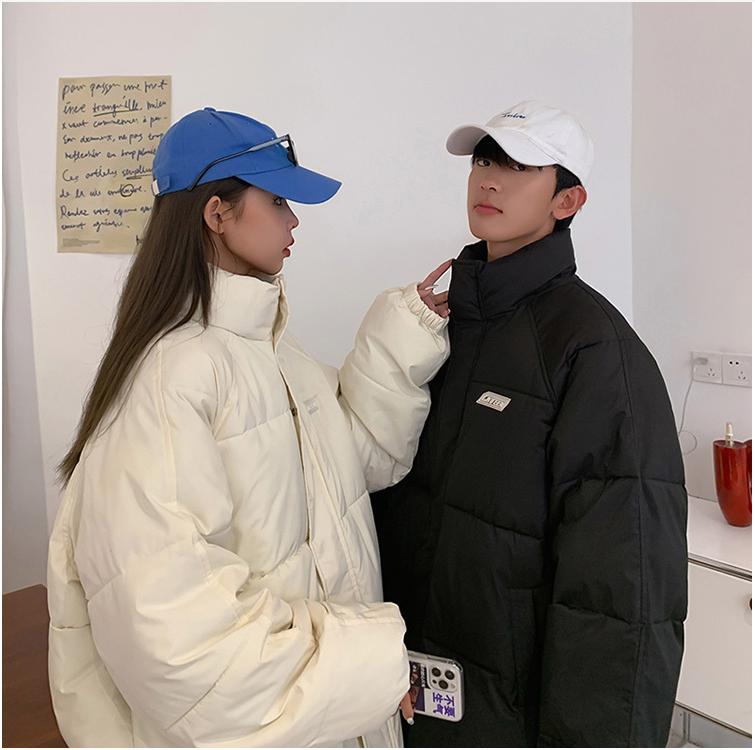 Product Introduction of Áo khoác phao béo Catten, dành cho cả Nam Nữ  Women  phong cách dáng rộng Hàn Quốc 1840 IMES SHOP Top Jacket áophao 8