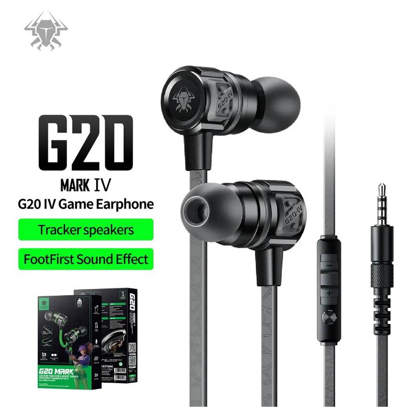 Plextone G20 Earphone Gaming Pubg Mobile Terbaik 1Yr Warranty