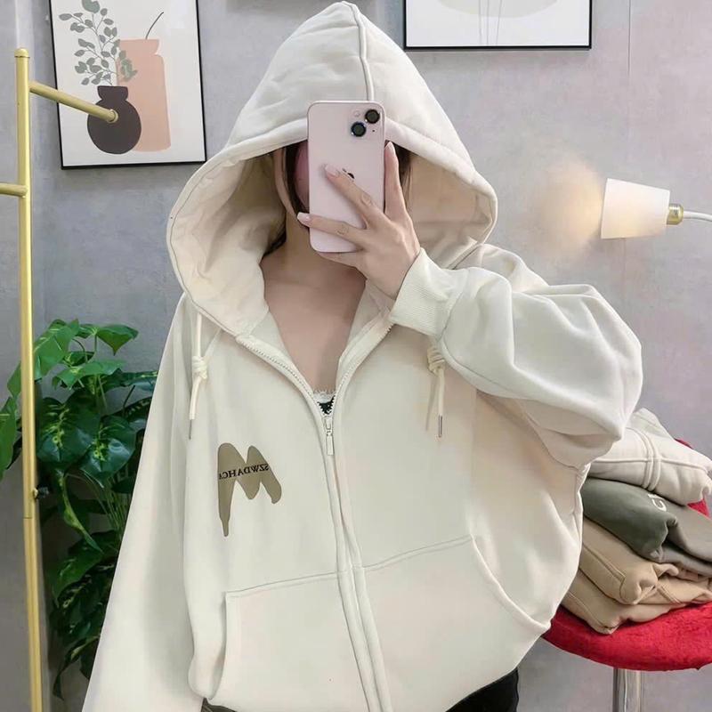Áo Khoác Nhẹ Nữ Thời Trang Chống Nắng Giữ Ấm Khi Gió Lạnh Về Vải Nỉ Ngoại Cao Cấp Top Jacket Women 6