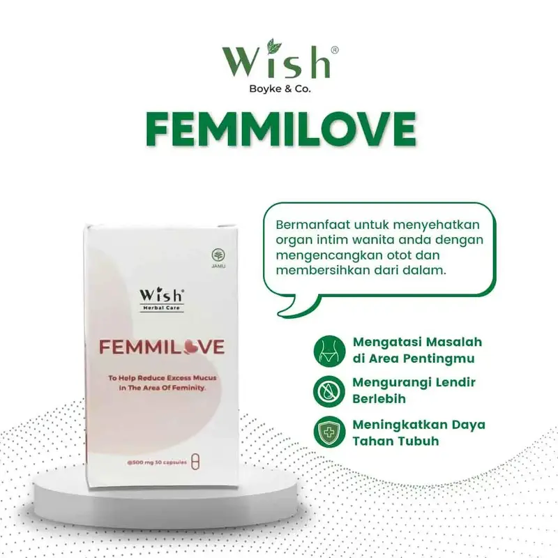 Wish Femmilove Suplemen Herbal Kewanitaan 1