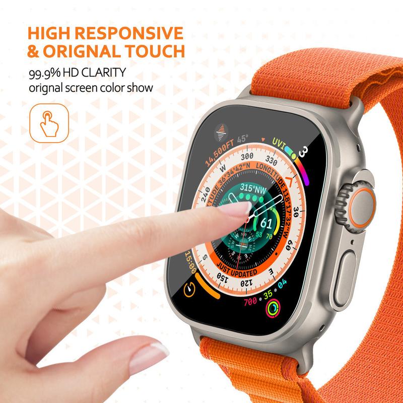 Product Introduction of Phim Bảo Vệ Màn Hình Kính Cường Lực Cho Iwatch 49 46 45 44 42 41 38mm Apple Watch Series 10 9 8 7 6 5 4 3 2 1 Ultra 2 SE 31