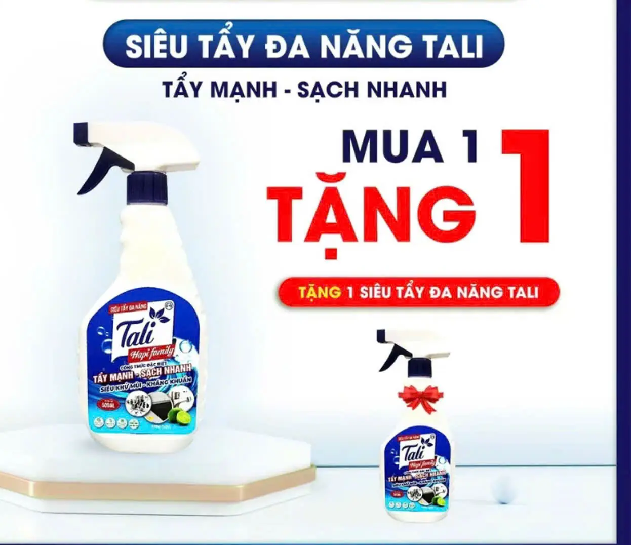 [ MUA 1 CHAI TẶNG 1 CHAI] Siêu Tẩy Đa Năng - Làm Sạch Mọi Vết Bẩn Công Nghệ Sinh Học  500ml