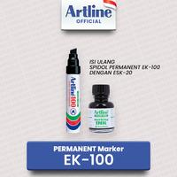 Gambar ARTLINE Spidol Permanent Marker EK-100 - Hitam dari Artline Indonesia Kota Surabaya 3 Tokopedia