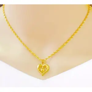 KOIN ASLI KALUNG WANITA PLINTIR FREE LIONTIN LOVE CANTIK MEWAH DARI KOIN LOGAM 1991 ANTI KARAT