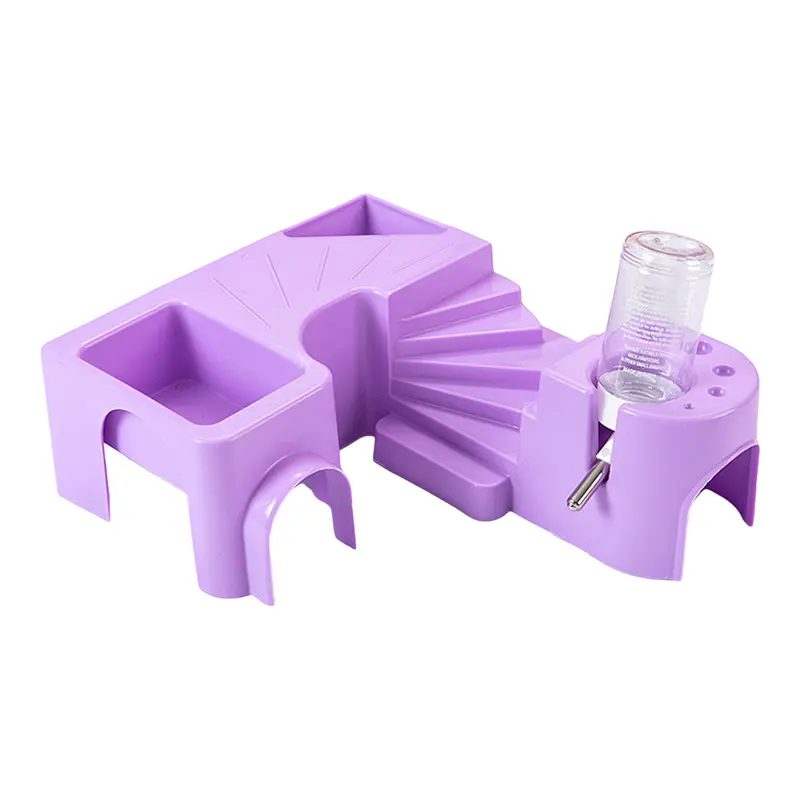 Lồng Hamster, Phụ Kiện Thú Cưng Nhỏ Không Mùi, Với Không Gian Sống Và Chơi Cho Động Vật Nhỏ Bao Gồm Chai Nước, Thích Hợp Cho Chuột Hamster, Nhím, Chinchilla 3