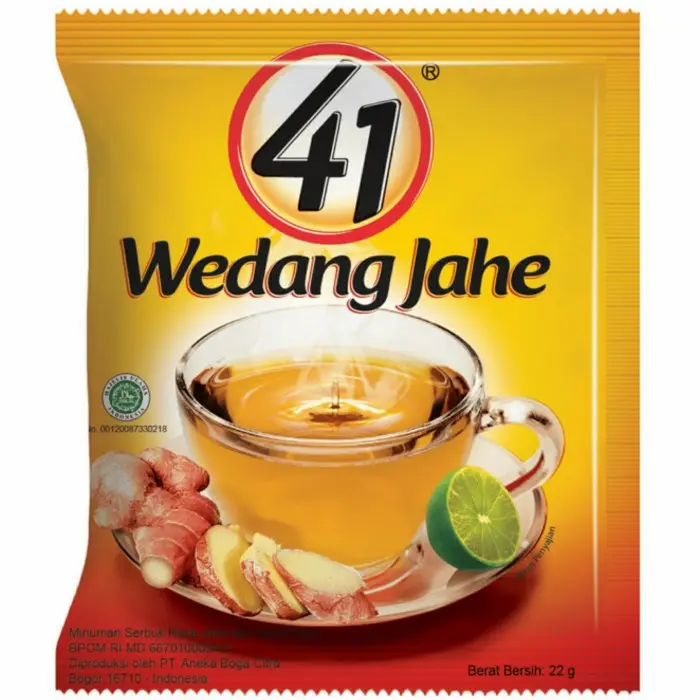 Minuman Jahe 41 Jahe Menghangatkan badan stamina isi 10 saset Instan 4