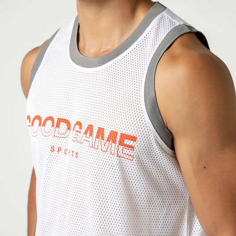 Áo Ba Lỗ Tanktop Nam Good Game Mesh Co Giãn 4 Chiều, Hút Mồ hôi, Thoáng Khí Good Game 7