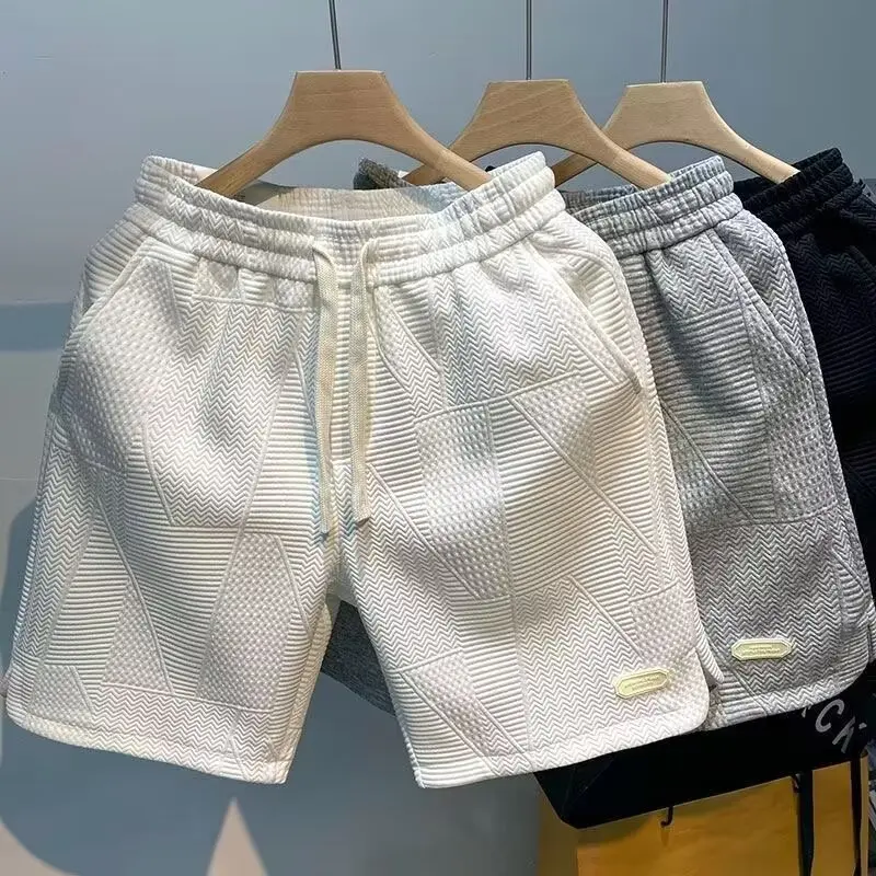 New Men's Shorts Summer Outdoor Fashion Brand Split Shorts Handsome Casual Pirate Shorts Sports Pants