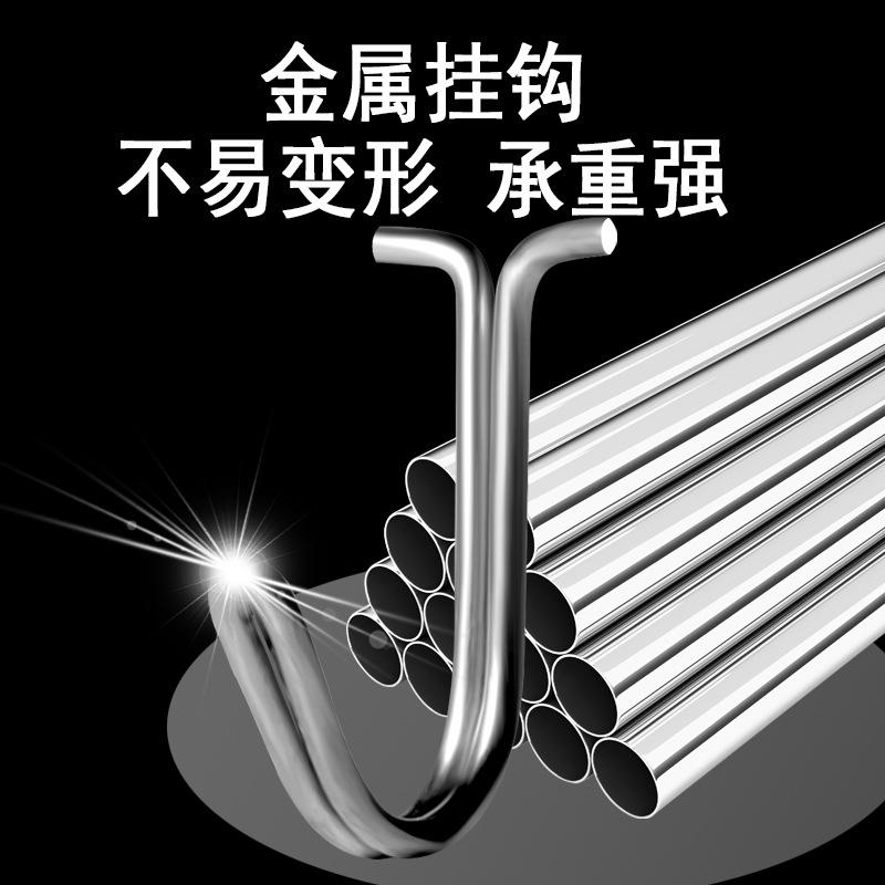 Móc Trong Suốt, Mạnh Mẽ Và Không Dấu Vết, Treo Tường, Không Cần Khoan, Móc Dính Sáng Tạo, Chống Thấm Nước, Thích Hợp Cho Cửa Sau Và Sử Dụng Trong Gia Đình, Siêu Nặng, Cho Nhà Bếp 3