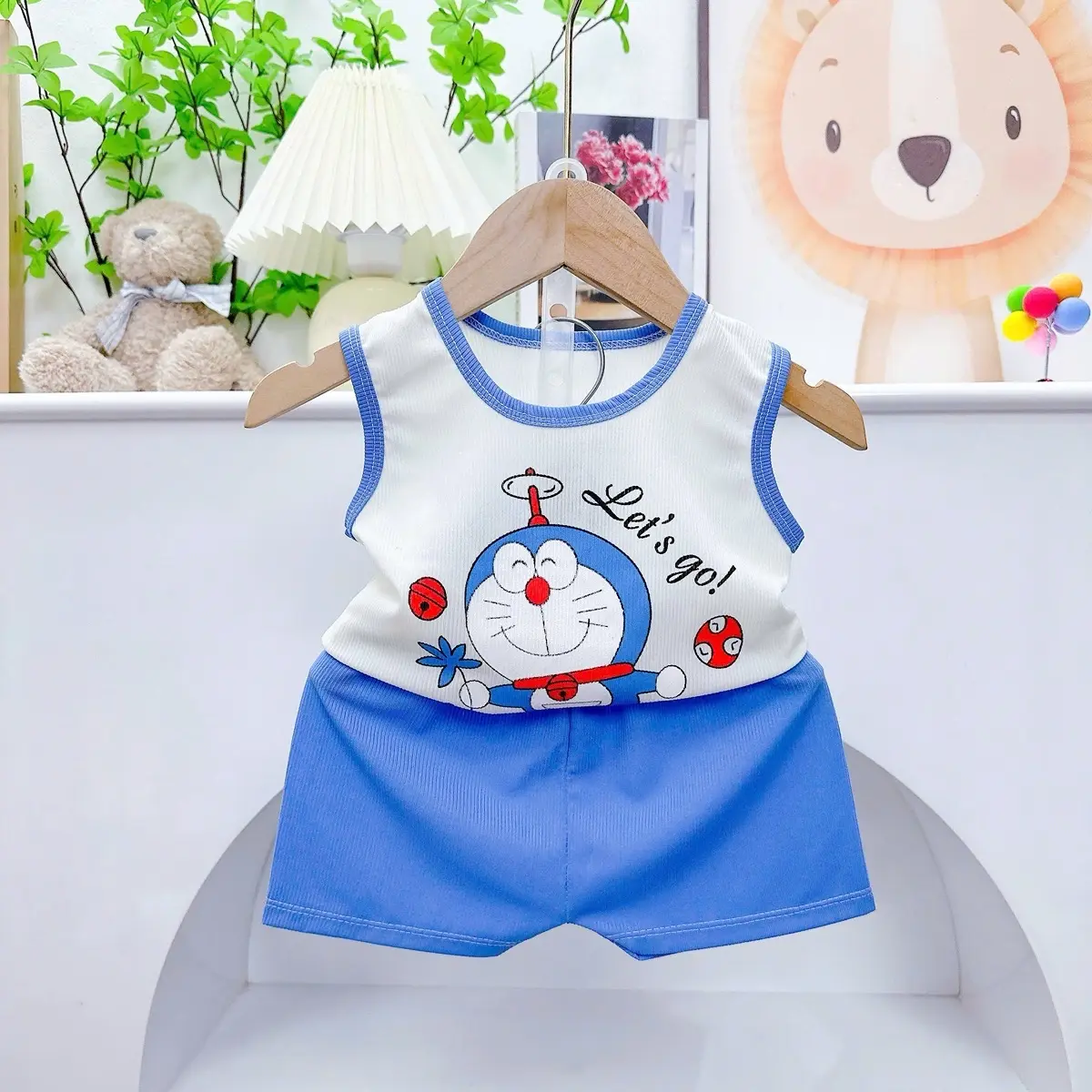Combo 5 bộ tặng 1 (6bộ) ba lỗ nhiều hoạ tiết khác nhau (ngẫu nhiên) cho bé trai và bé gái mặc mát mẻ trong mùa hè nắng nóng-bé bụ bẫm thì tăng 1 size giúp em