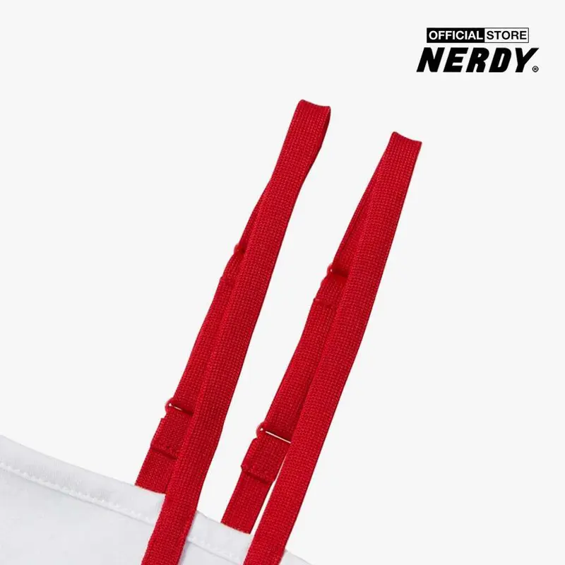 NERDY - Áo croptop nữ sát nách NY One Shoulder PNEU24SL08-00 5