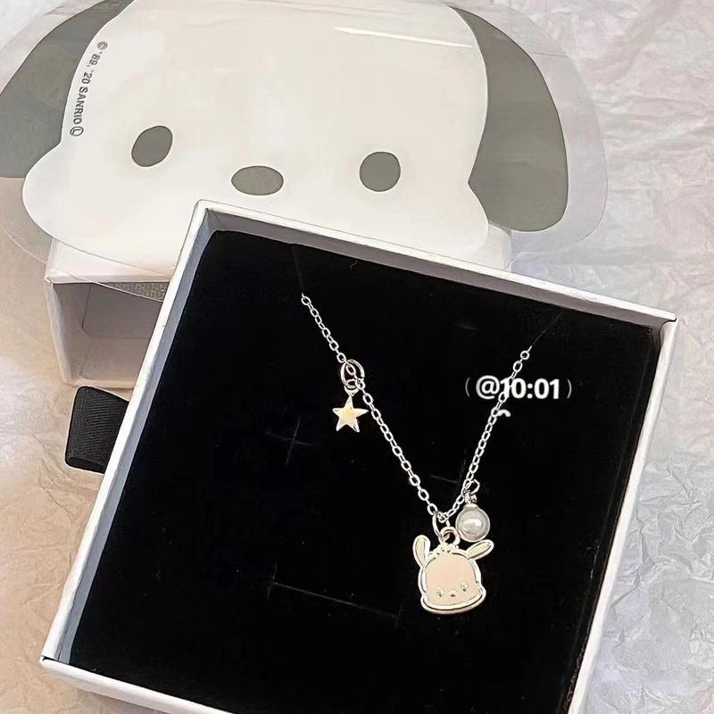 Product Introduction of Pochacco Bell Bracelet for Women Students Sweet Cute Girly Heart Jewelry Ins Niche Design Sense Bracelet 4