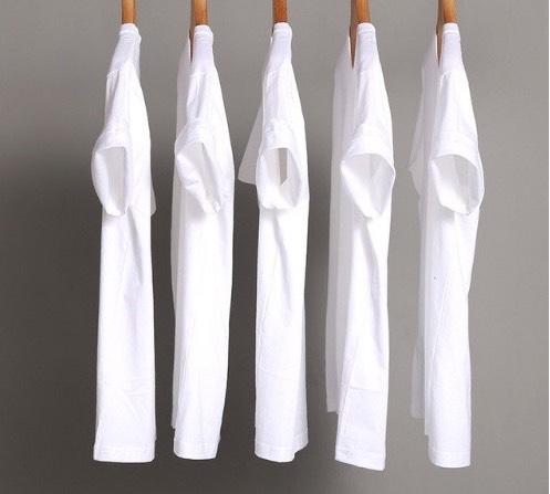 Áo Thun Tay Ngắn Màu Trắng Đủ Size Cho Mọi Lứa Tuổi Vải Cotton Thấm Hút Mồ Hôi, Mặc Mát, Vải Mềm Mịn Chất Đẹp 45-75kg Menswear Nam Cổ Tròn Top 8