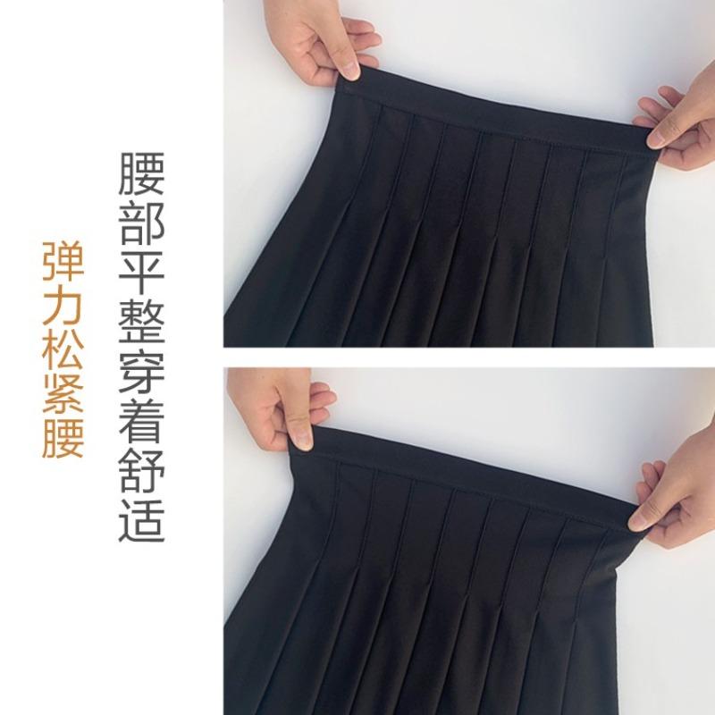 Product Introduction of Chân Váy Xếp Ly, Chân Váy Đồng Phục JK, Chân Váy Nửa, Chân Váy Mùa Xuân / Mùa Hè, Eo Co Giãn, Kéo Dài, Quần An Toàn, Có Khóa Kéo 16