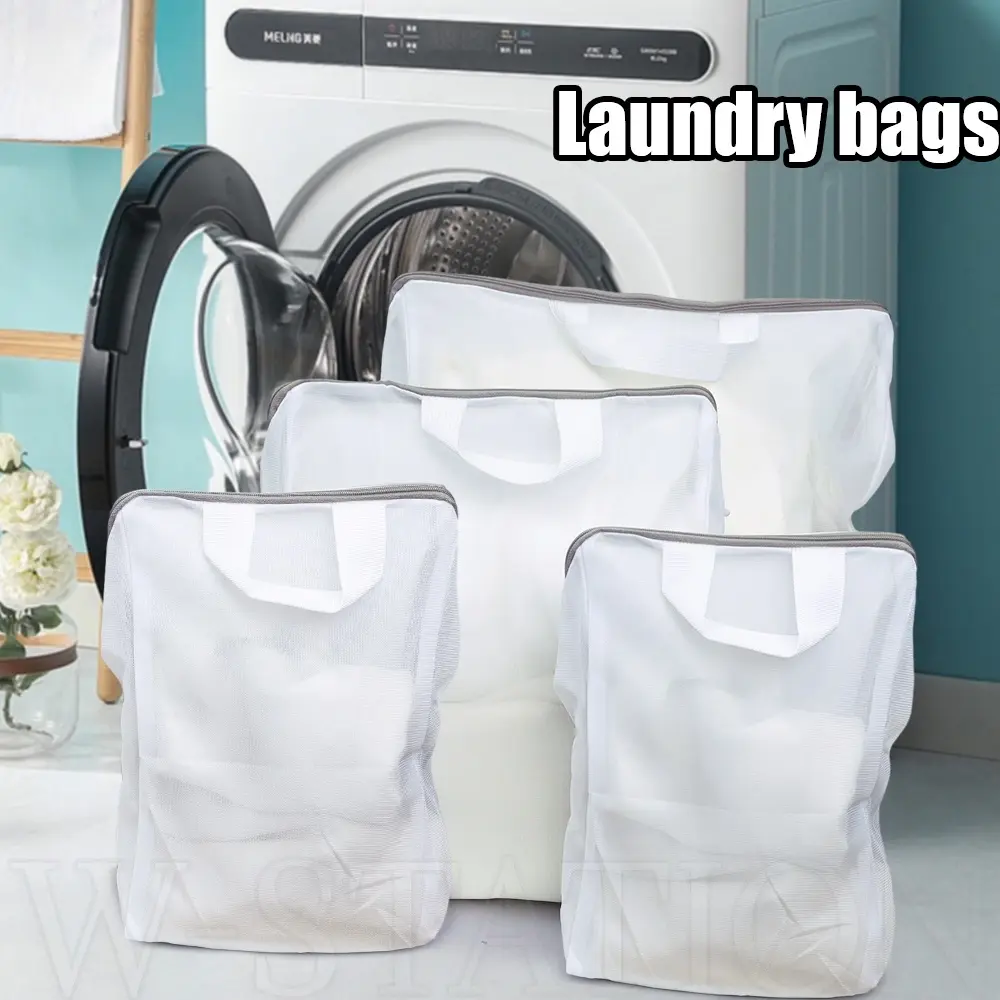 QCGJ Washing Machines Durable Mesh Laundry Bags /Anti Deformation Bra Laundry Bags /Washing Machine Wash Bags for Socks, Underwear, Lingerie Accessory