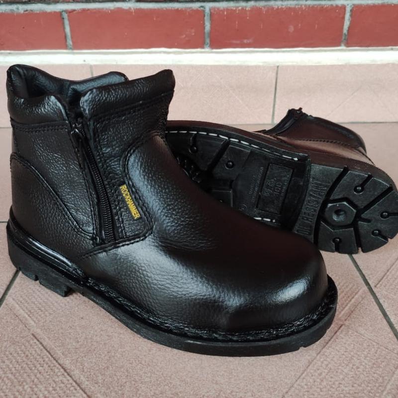 {FREE SOCK} Original Rock Hammer Safety BootHalf Cut Leather Safety Boot #912 *Free Sock** 2