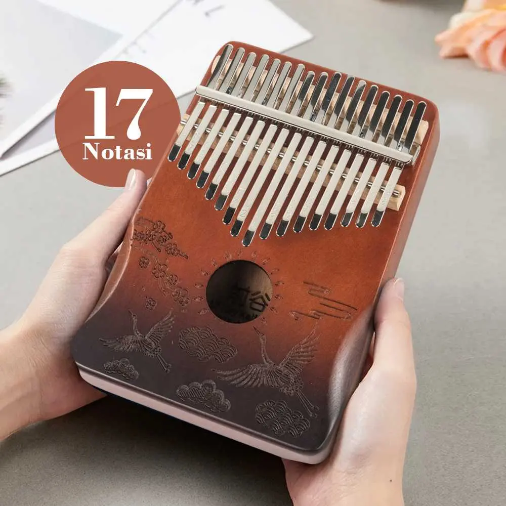 Cega Kalimba Thumb Piano Musical Toys 17 Note Sound - CK17 Alat Kayu