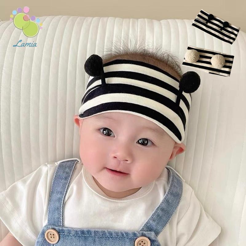 Băng đô turban con ong kẻ sọc đen trắng cho bé trai bé gái sơ sinh TB5 Phụ Kiện Tóc Cài Tóc Voi