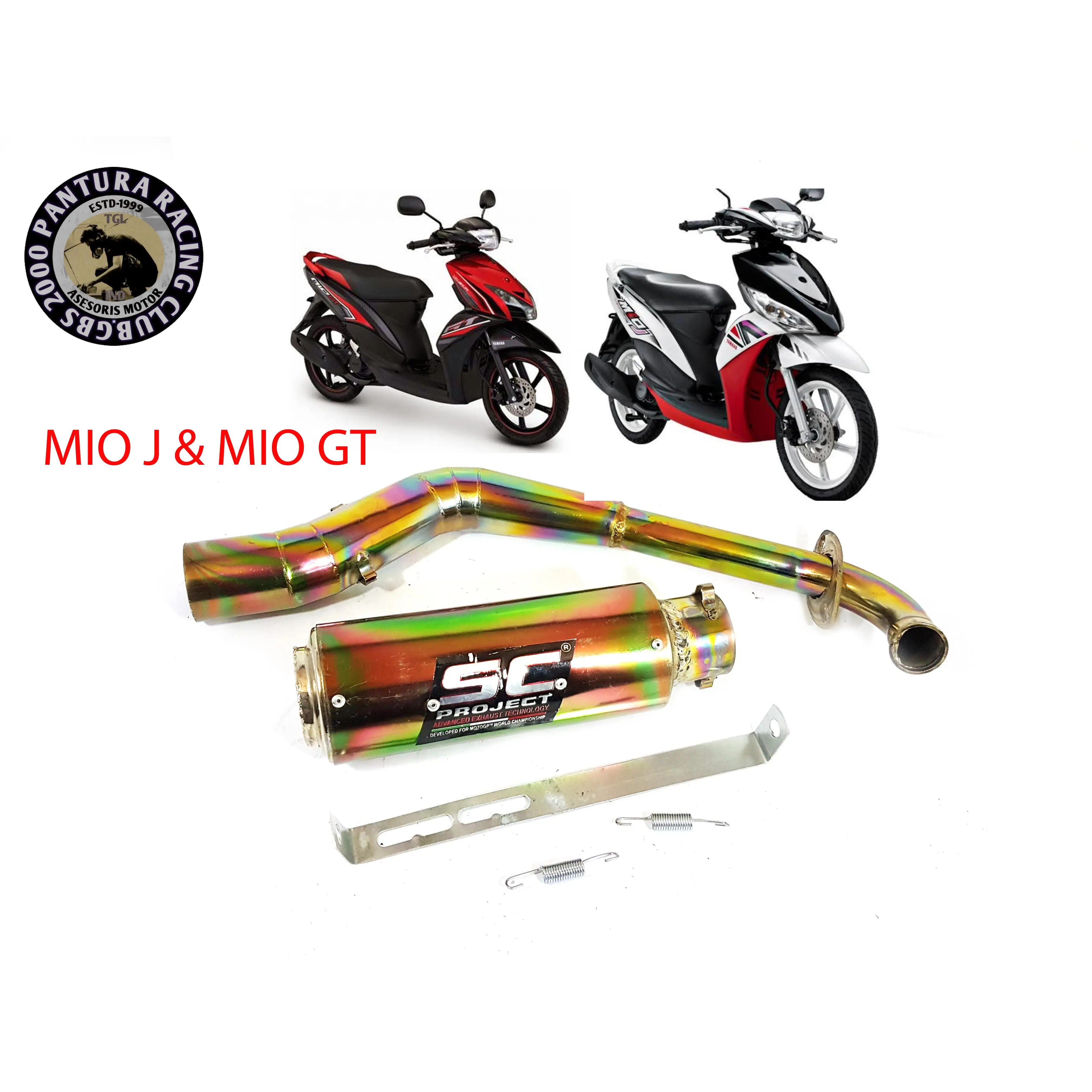 KNALPOT Racing Mio J Mio GT Mio M3 Mio Z Xride SC Full Bunglon