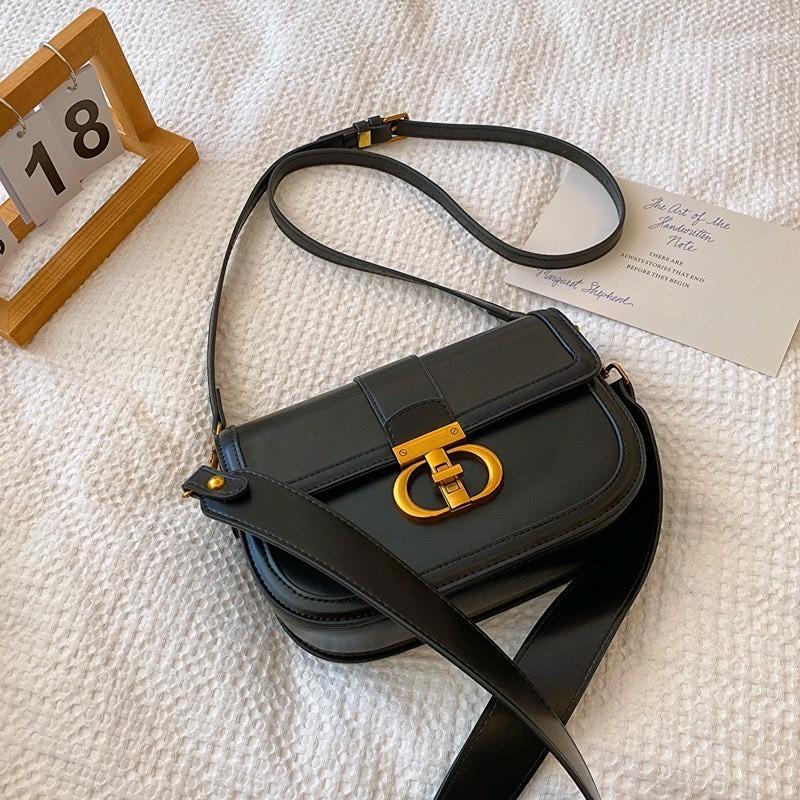 Túi Xách Nữ  SIZE 23 Đeo Chéo Đeo Vai Da 2 Ly Dày Dặn - T24 Bag Nhung