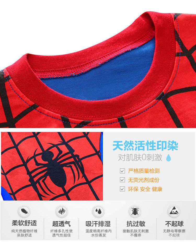 Product Introduction of Quần Áo Trẻ Em, Người Nhện Hoạt Hình Marvel, Bộ Đồ Dài Tay Áo, Đồ Ngủ Batman, Đội Mỹ, Đồ Lót Dài, Người Sắt 15