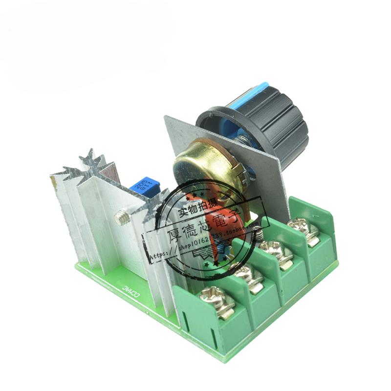 Product Introduction of 10PCS 2000W thyristor governor motor 220V high power electronic voltage regulator dimming speed regulation temperature regulation 15