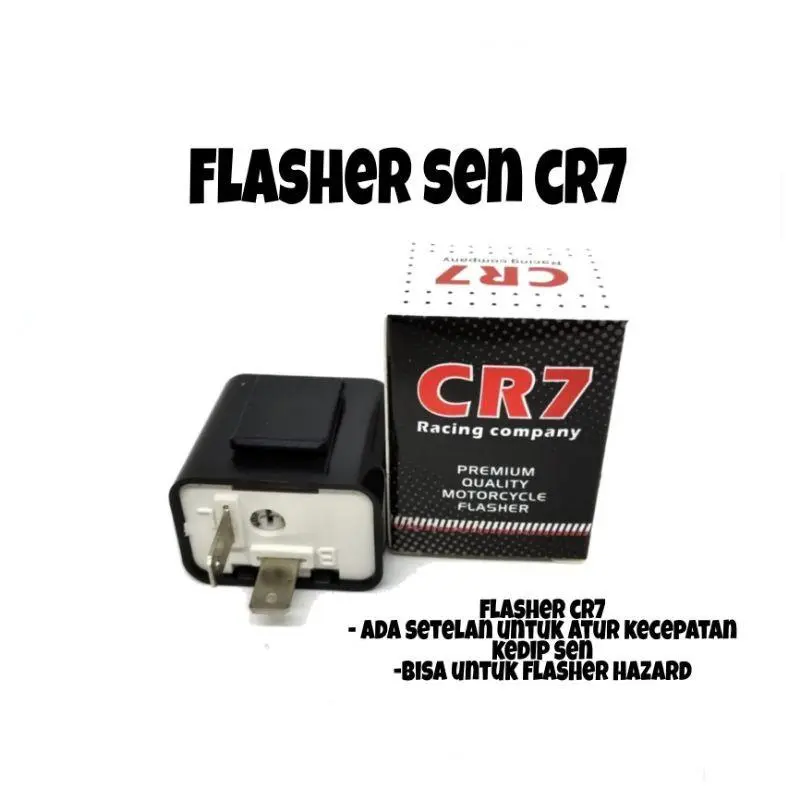 [ Bisa COD ] Flasher Sen Flasher Sein Flasher Lampu Sen Flasher Lampu Sein Cr7 Universal Semua Motor Motorcycle