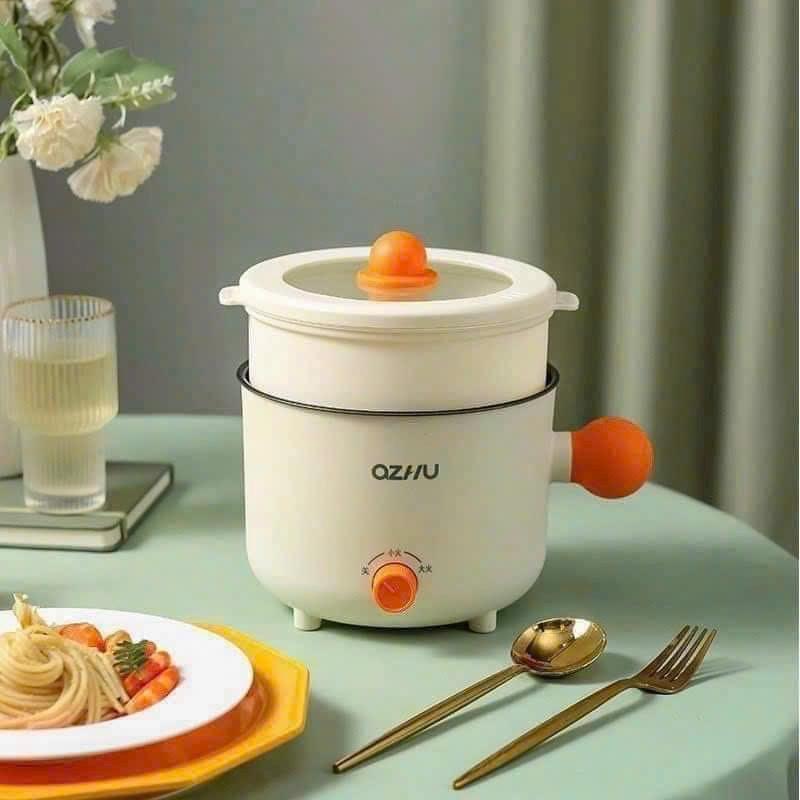 Nồi lẩu  đa năng mini có xửng hấp 1