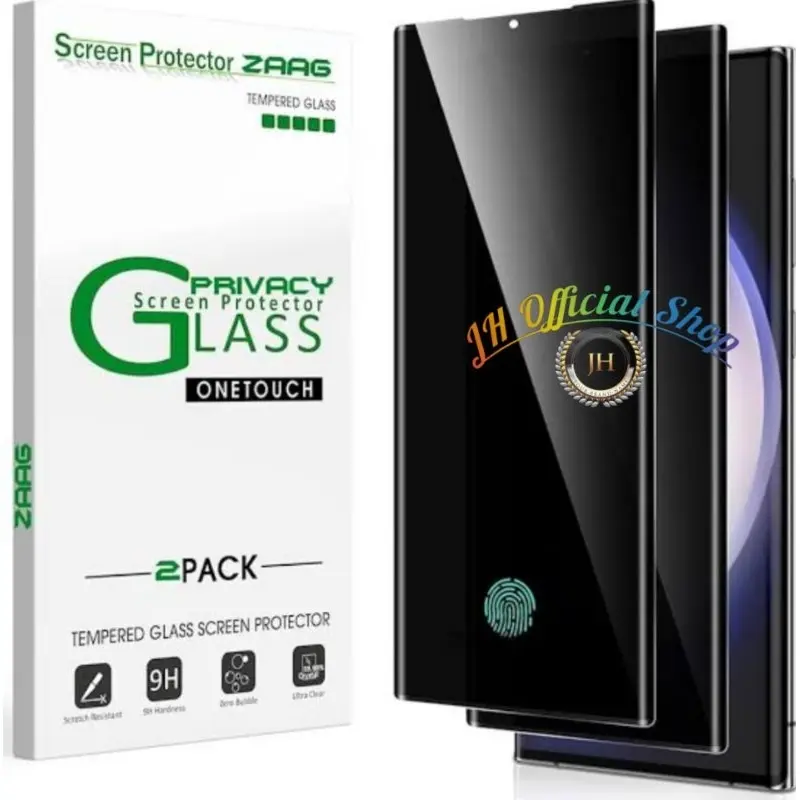 anti gores kaca SPY lengkung inFinix Note 40s 40 Pro 4G 5G tempered glass curved uv anti intip privacy 3