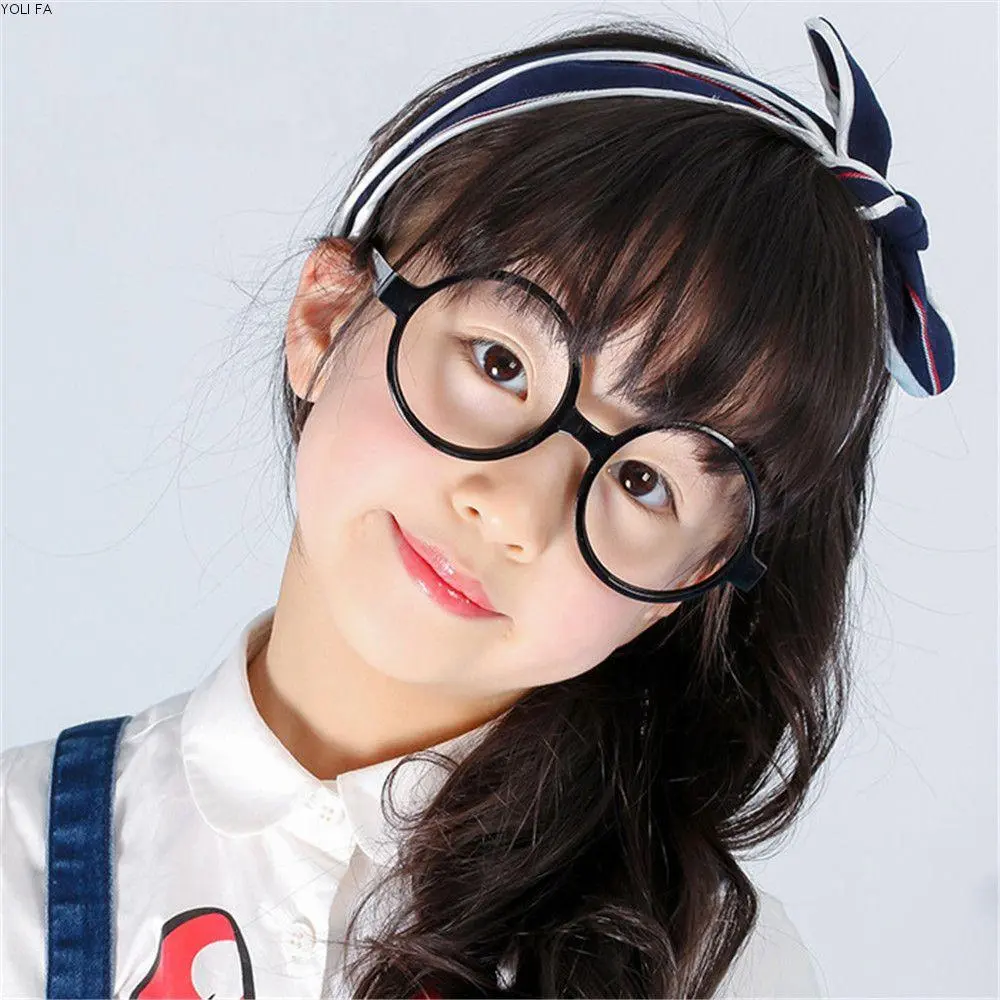 YOLI FA Lovely Korean Eyewear Candy Color Without Glasses Lens Girls Kid Glasses Frame Round Glasses Frame Light Spectacle Frames PP