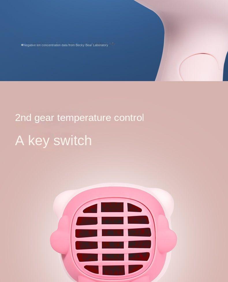 Product Introduction of Baby Mini Hair Dryer for Home Use - Compact and Portable 15