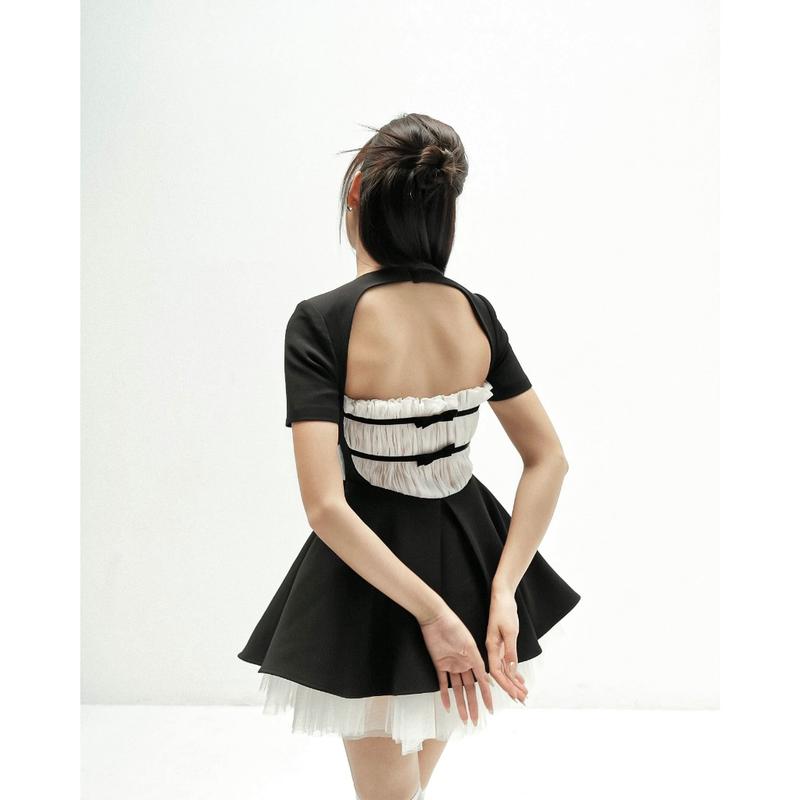 GUYEHI.WON - Đầm ngắn phong cách tiểu thư HIME DRESS 1