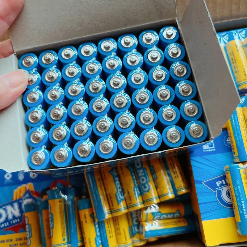 Vỉ 6pin con ó Pinaco, pin AA sử dụng cho đồ chơi 4