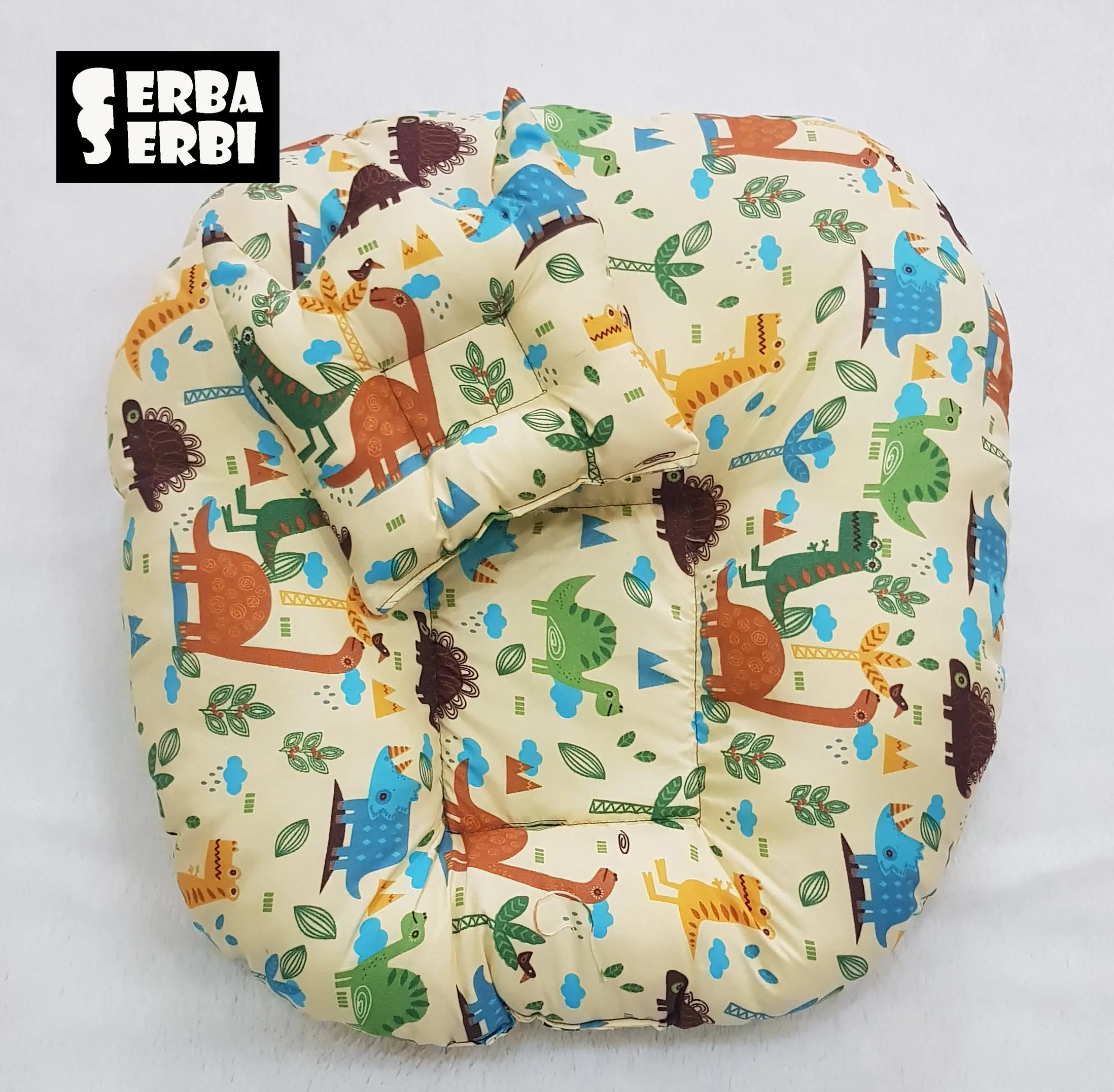 SOFA BAYI/SOFA BAYI MURAH/TEMPAT TIDUR BAYI alas empuk newborn  bantal