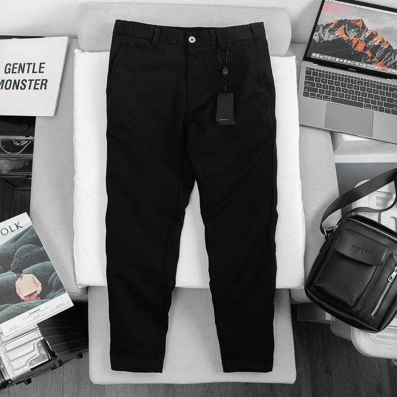 Quần Dài Kaki Vân Vảy Cá Nam Dáng Slim Fit, Mềm Mịn - PaulThomas Menswear Pants 4