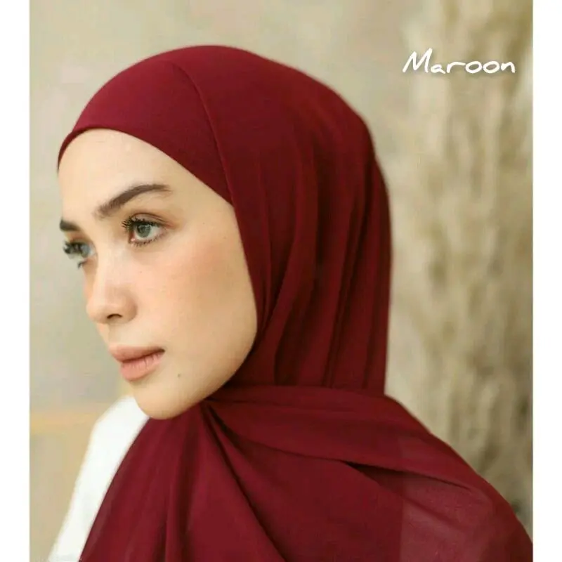PHASMINA INNER 2 in1 CERUTY ARMANY Ciput Pashmina 5