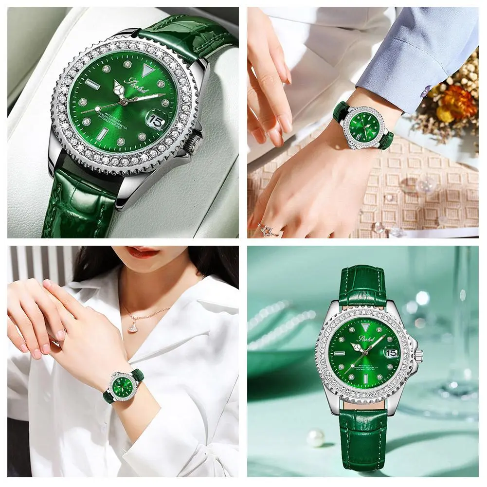 Minimalist Watch For Women Elegant Calendar Watch Quartz Wrist Watch ...